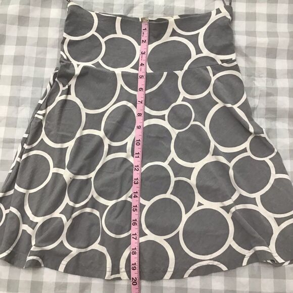 H&m grey white jersey skirt size 4 - Picture 4 of 8